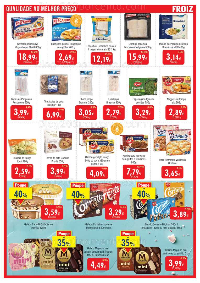 Antevisão Folheto FROIZ Promoções de 13 novembro a 2 dezembro