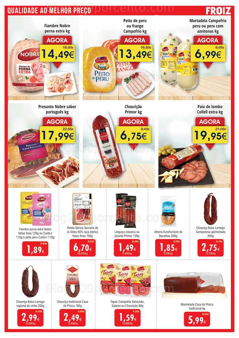 Antevisão Folheto FROIZ Promoções de 13 novembro a 2 dezembro