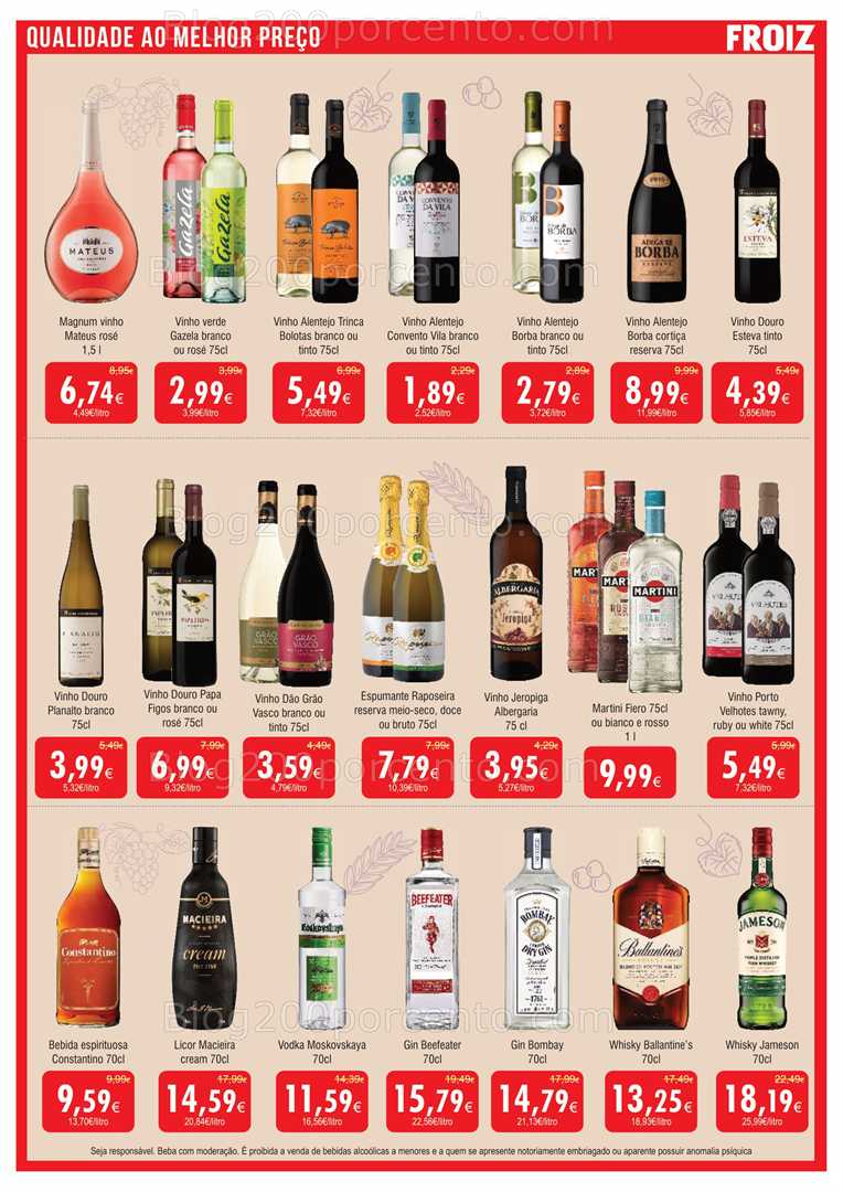 Antevisão Folheto FROIZ Promoções de 13 novembro a 2 dezembro