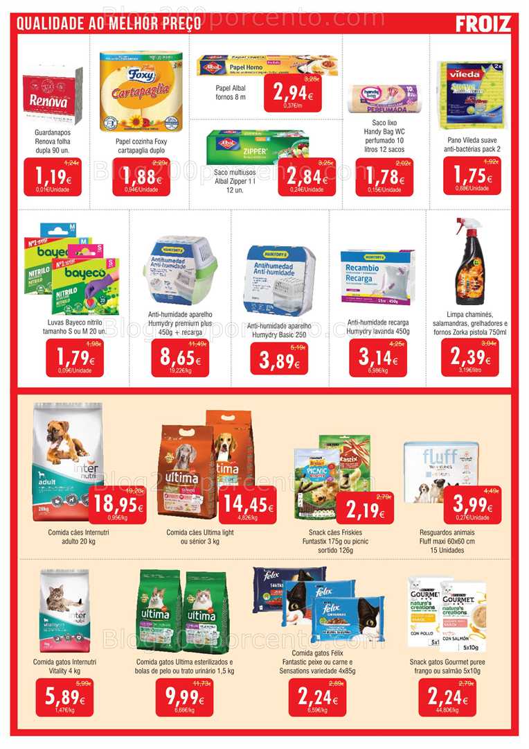 Antevisão Folheto FROIZ Promoções de 13 novembro a 2 dezembro