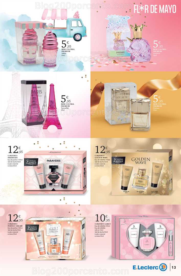 Antevisão Folheto E-LECLERC Beleza Natal Promoções de 4 novembro a 24 dezembro