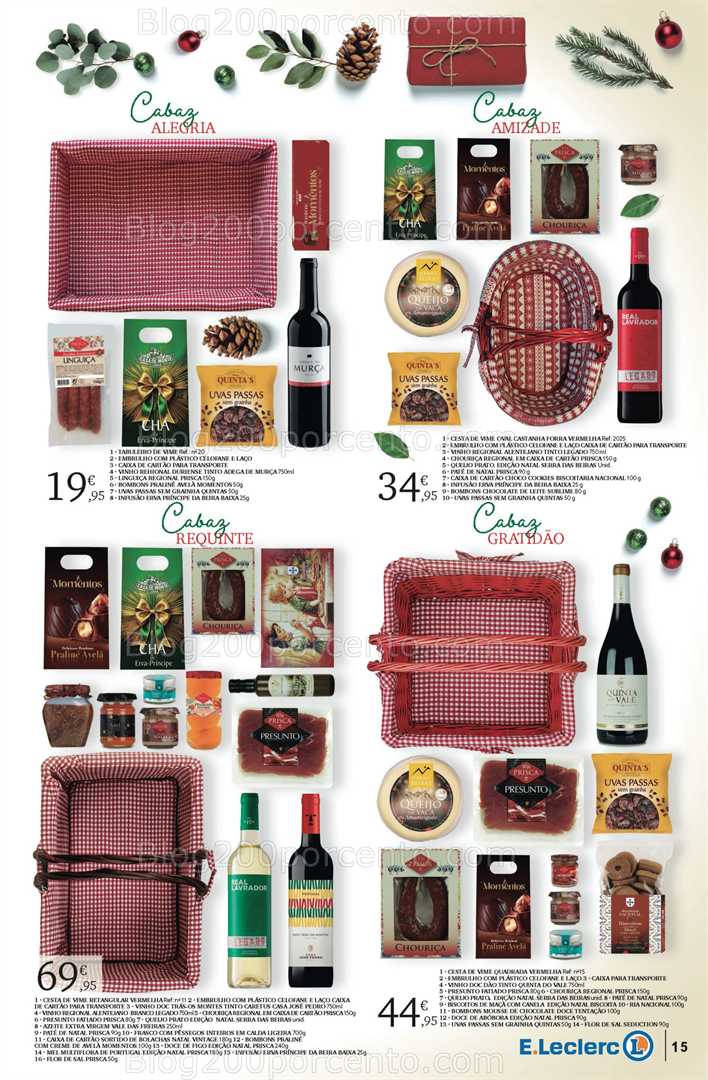 Antevisão Folheto E-LECLERC Beleza Natal Promoções de 4 novembro a 24 dezembro