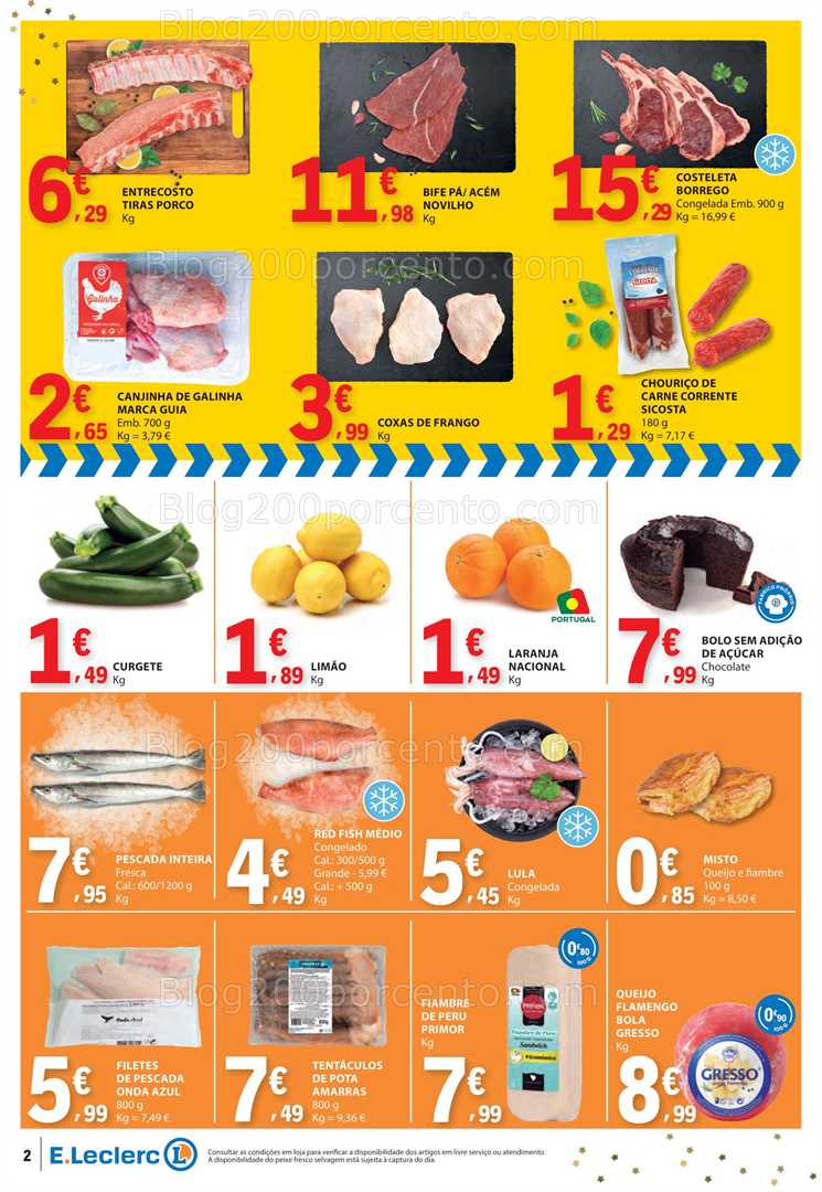 Antevisão Folheto E-LECLERC Promoções Fim de Semana - 7 a 9 novembro