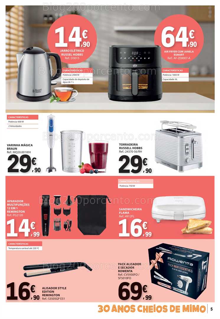 Antevisão Folheto E-LECLERC Bazar Promoções de 6 a 19 novembro