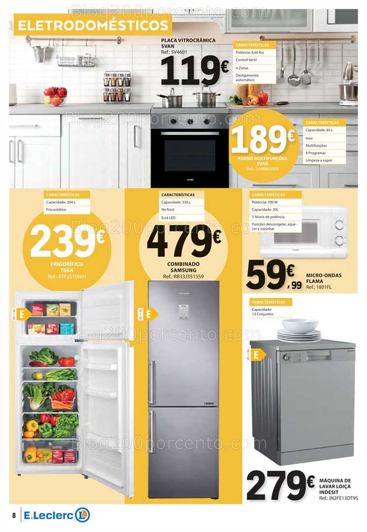 Antevisão Folheto E-LECLERC Bazar Promoções de 6 a 19 novembro