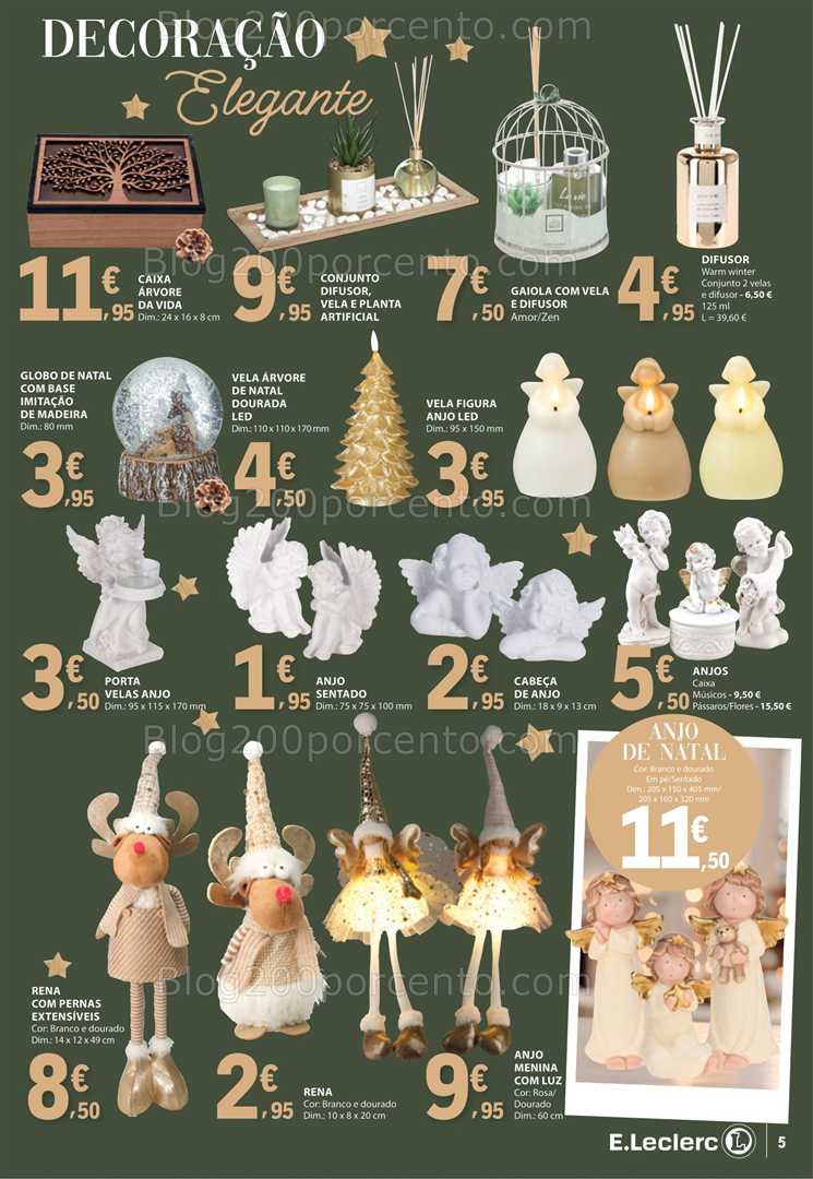 Antevisão Folheto E-LECLERC Natal Promoções de 4 novembro a 24 dezembro