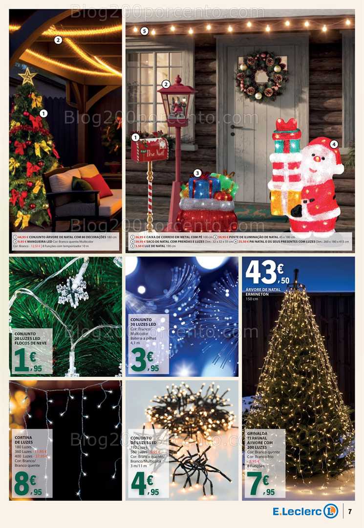 Antevisão Folheto E-LECLERC Natal Promoções de 4 novembro a 24 dezembro