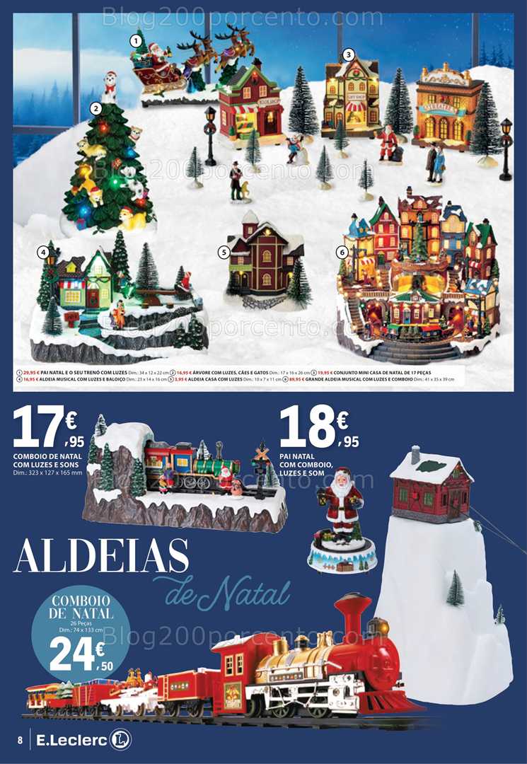 Antevisão Folheto E-LECLERC Natal Promoções de 4 novembro a 24 dezembro