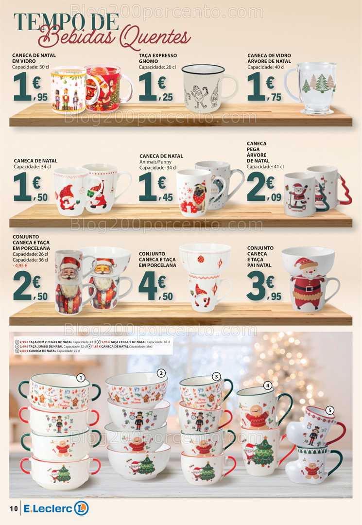 Antevisão Folheto E-LECLERC Natal Promoções de 4 novembro a 24 dezembro