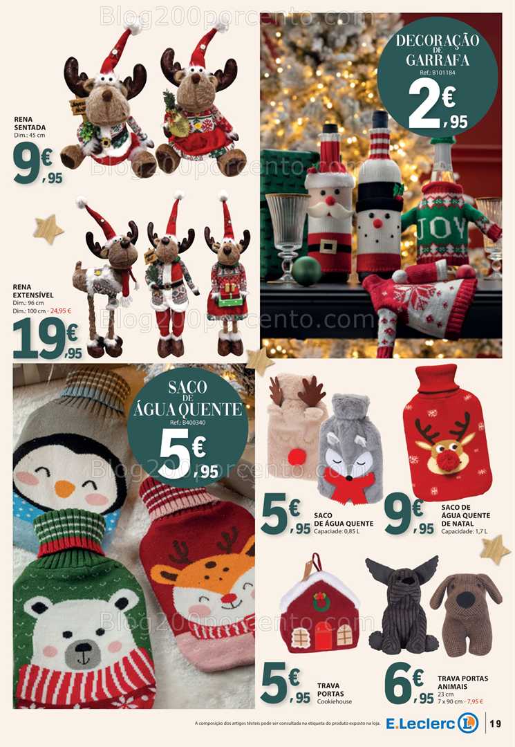Antevisão Folheto E-LECLERC Natal Promoções de 4 novembro a 24 dezembro