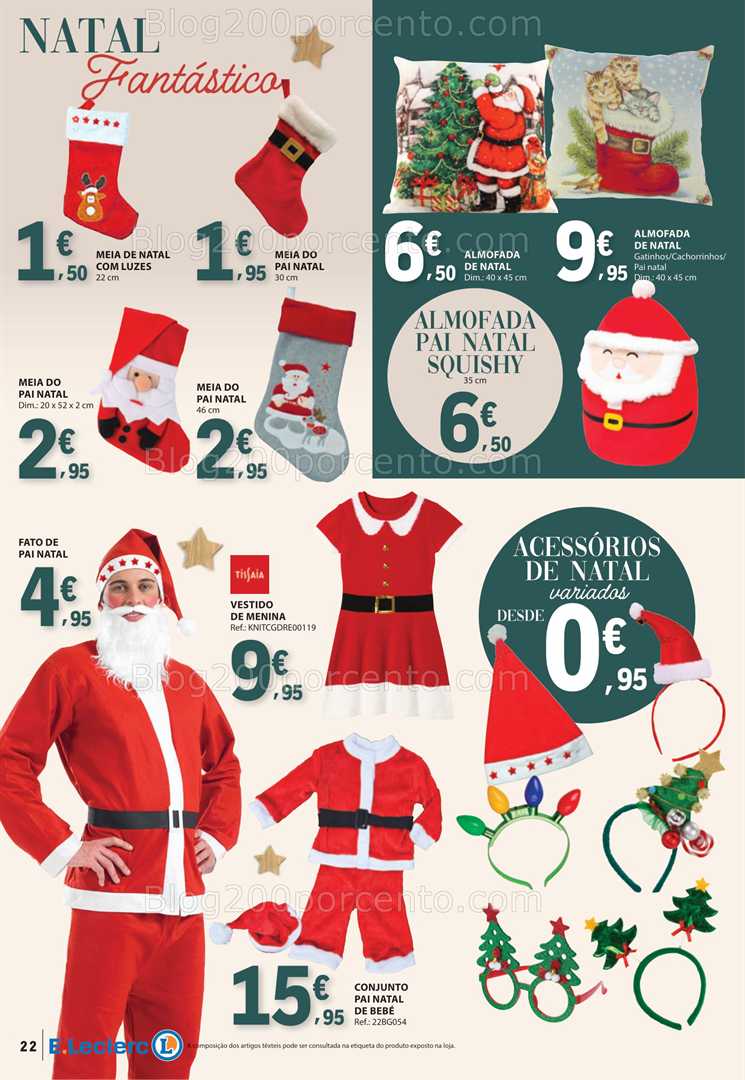 Antevisão Folheto E-LECLERC Natal Promoções de 4 novembro a 24 dezembro