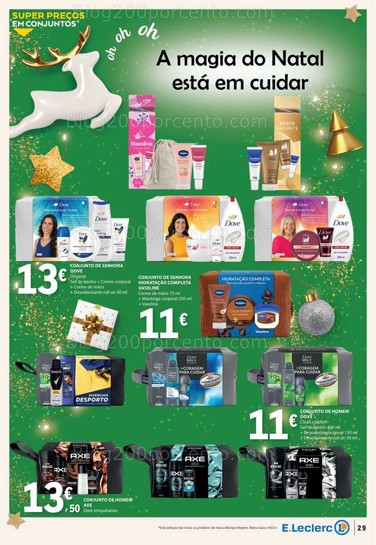 Antevisão Folheto E-LECLERC Natal Promoções de 4 novembro a 24 dezembro