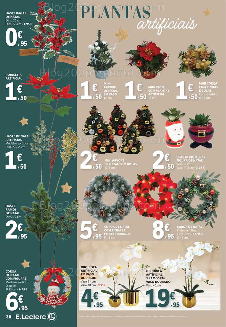 Antevisão Folheto E-LECLERC Natal Promoções de 4 novembro a 24 dezembro