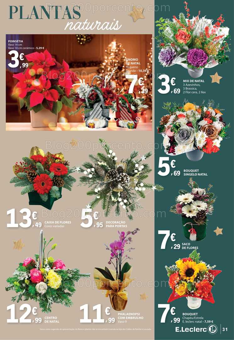 Antevisão Folheto E-LECLERC Natal Promoções de 4 novembro a 24 dezembro
