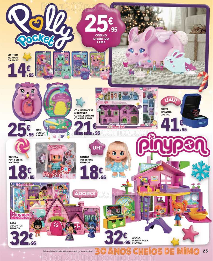 Antevisão Folheto E-LECLERC Brinquedos Natal Promoções de 11 novembro a 24 dezembro