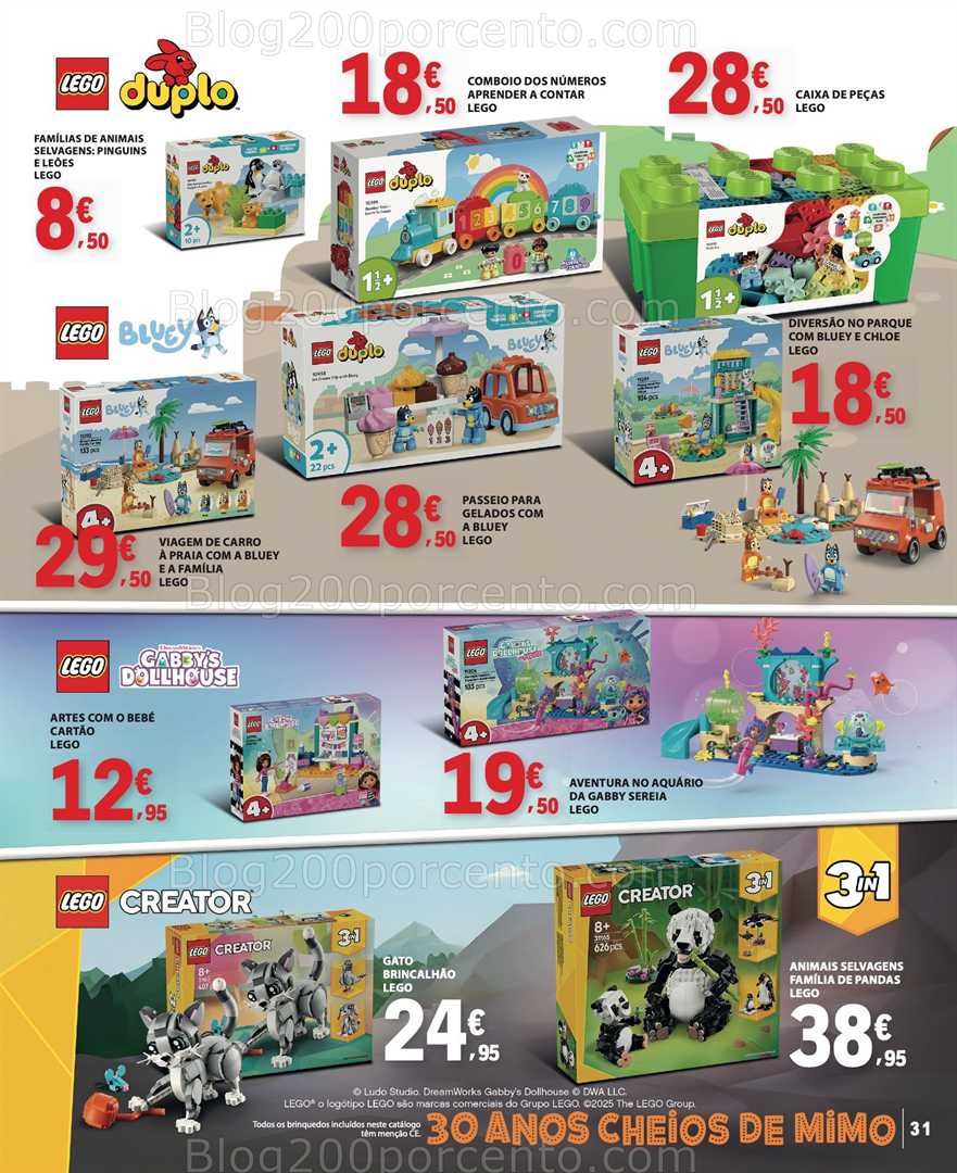 Antevisão Folheto E-LECLERC Brinquedos Natal Promoções de 11 novembro a 24 dezembro