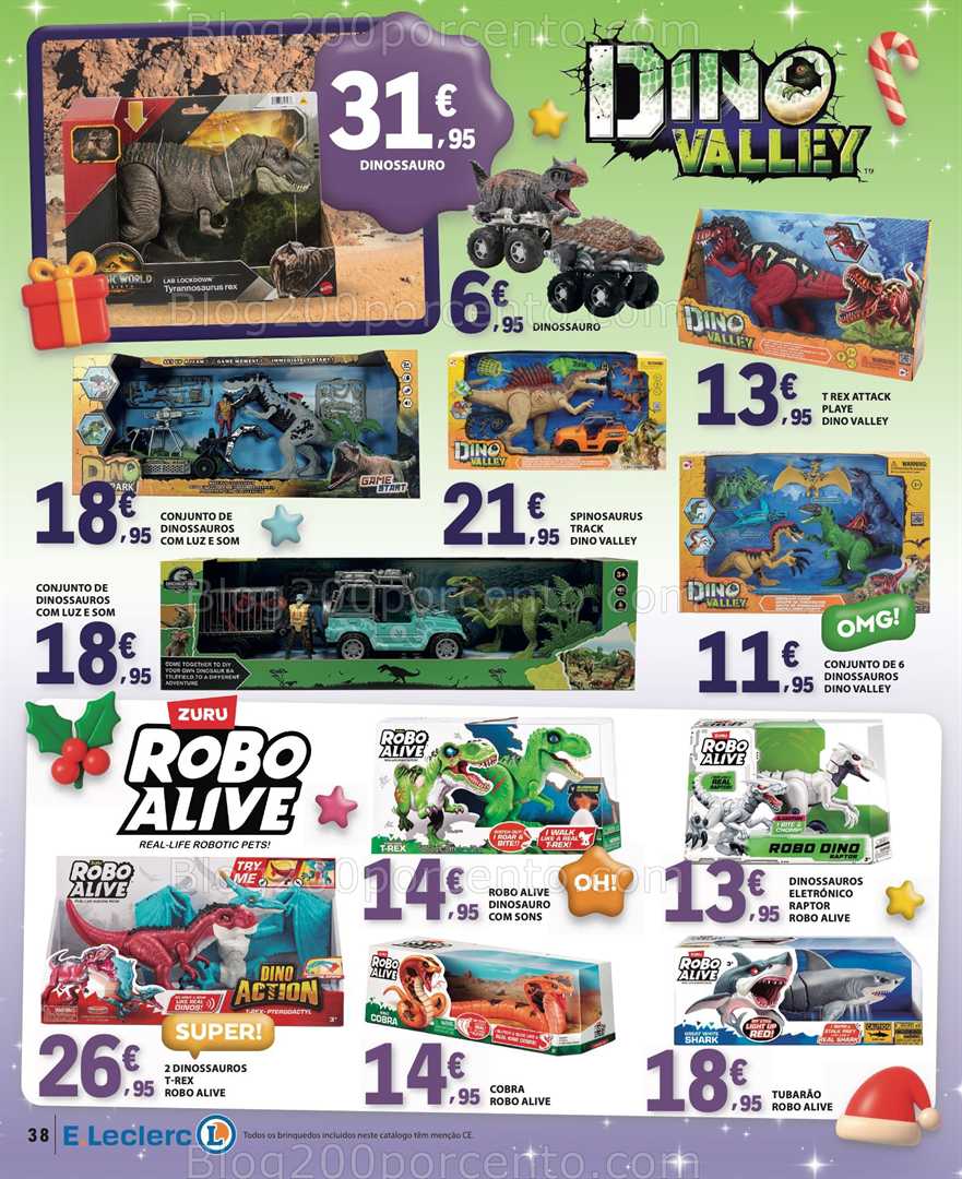 Antevisão Folheto E-LECLERC Brinquedos Natal Promoções de 11 novembro a 24 dezembro