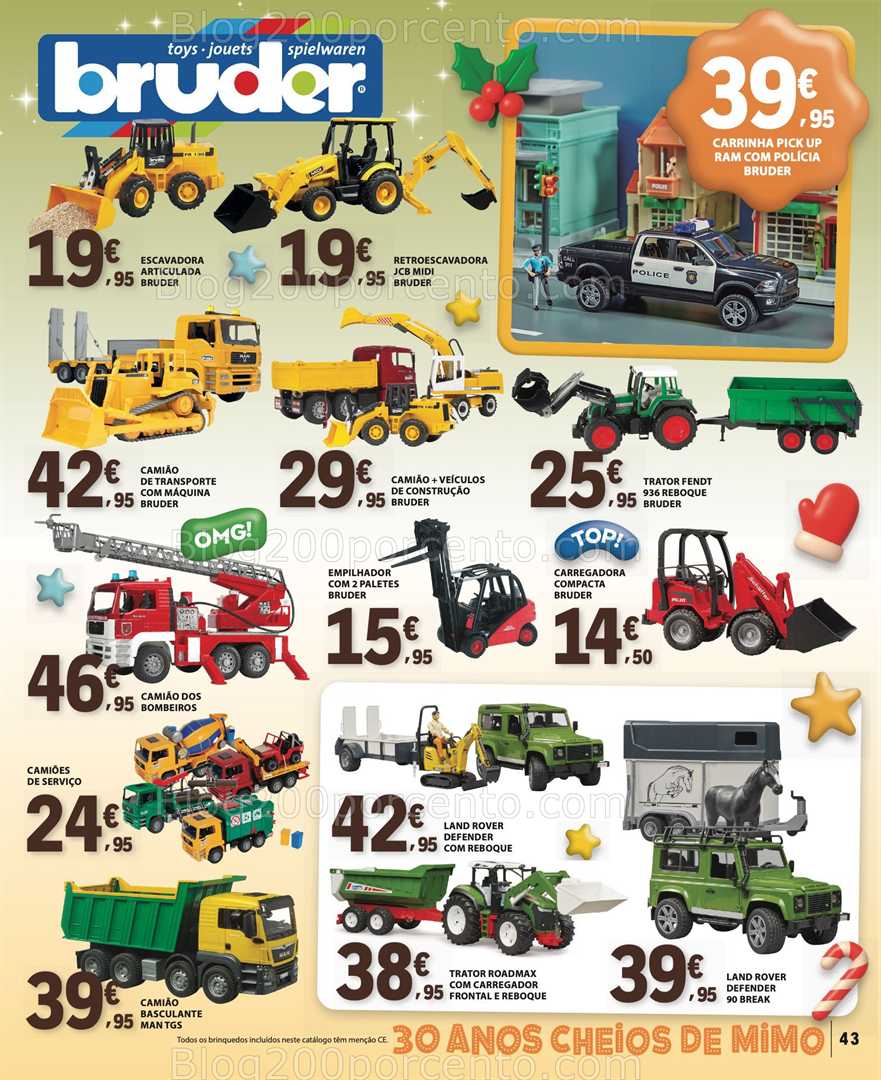 Antevisão Folheto E-LECLERC Brinquedos Natal Promoções de 11 novembro a 24 dezembro