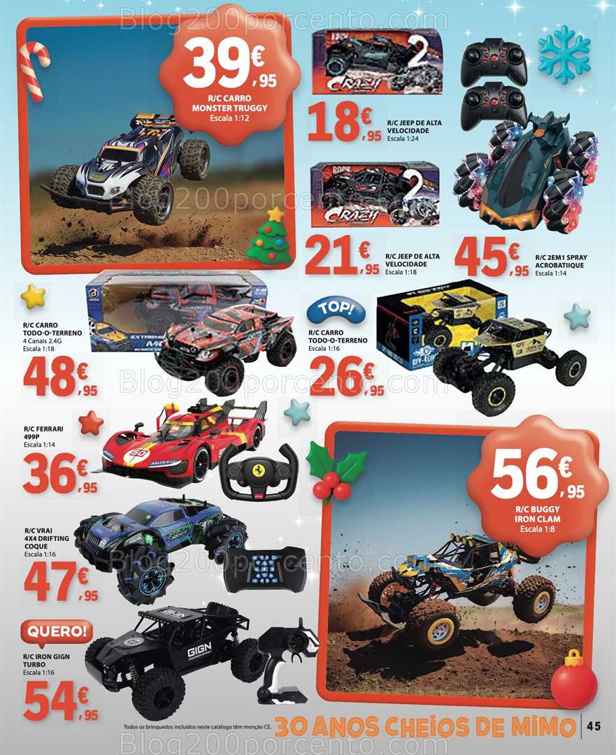 Antevisão Folheto E-LECLERC Brinquedos Natal Promoções de 11 novembro a 24 dezembro