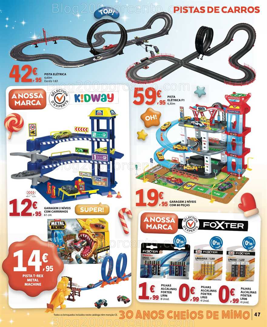 Antevisão Folheto E-LECLERC Brinquedos Natal Promoções de 11 novembro a 24 dezembro