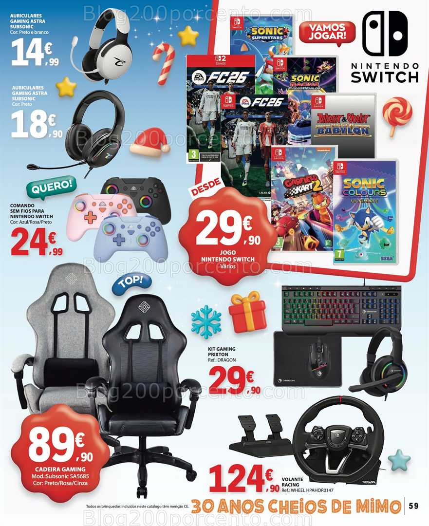 Antevisão Folheto E-LECLERC Brinquedos Natal Promoções de 11 novembro a 24 dezembro