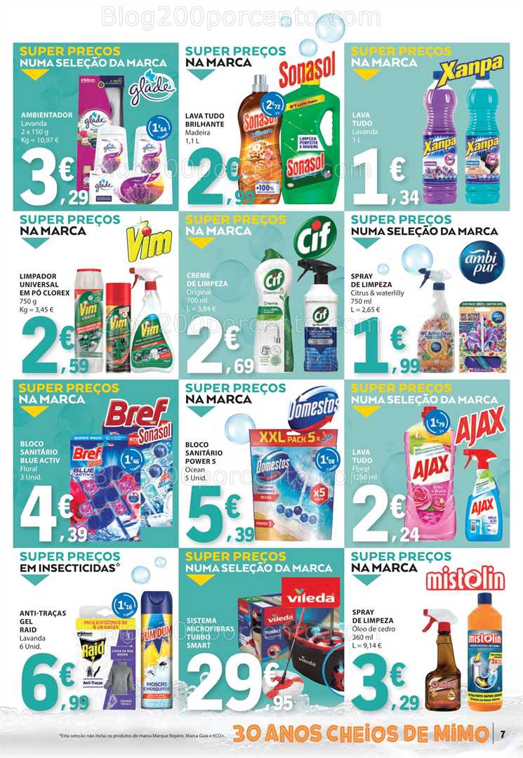 Antevisão Folheto E-LECLERC Higiene do Lar Promoções de 11 a 23 novembro