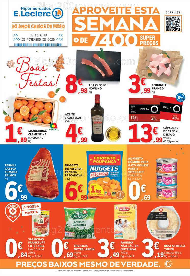 Antevisão Folheto E-LECLERC Promoções de 13 a 19 novembro