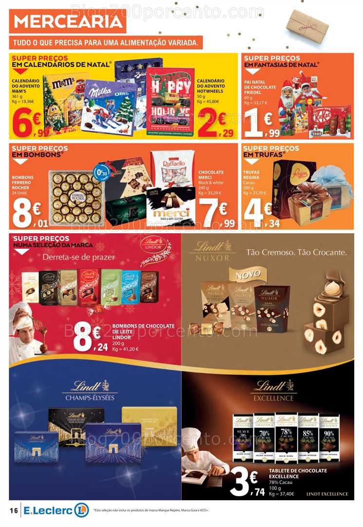Antevisão Folheto E-LECLERC Promoções de 13 a 19 novembro