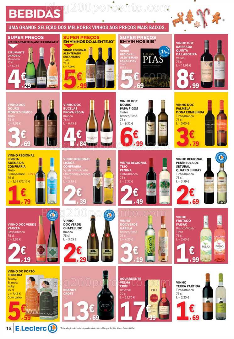 Antevisão Folheto E-LECLERC Promoções de 13 a 19 novembro