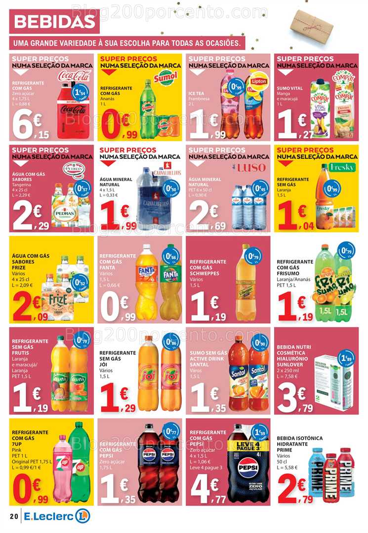 Antevisão Folheto E-LECLERC Promoções de 13 a 19 novembro