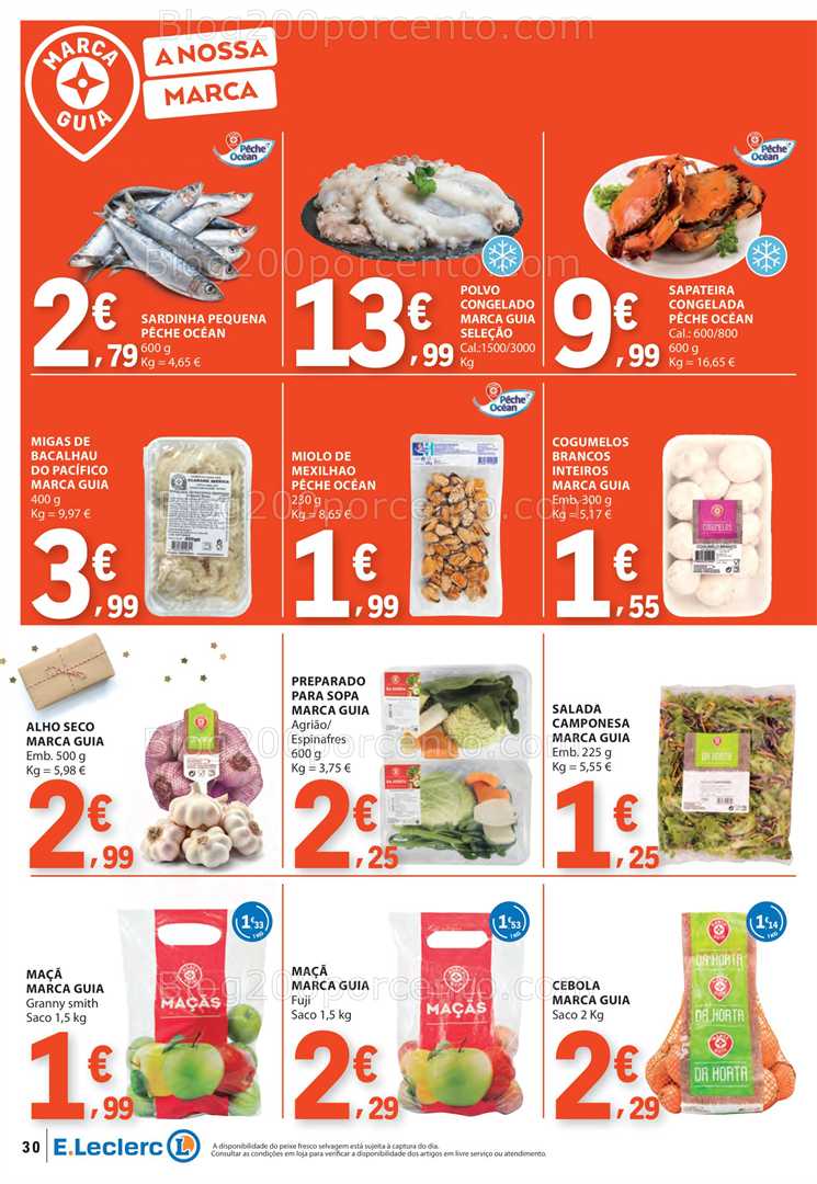 Antevisão Folheto E-LECLERC Promoções de 13 a 19 novembro
