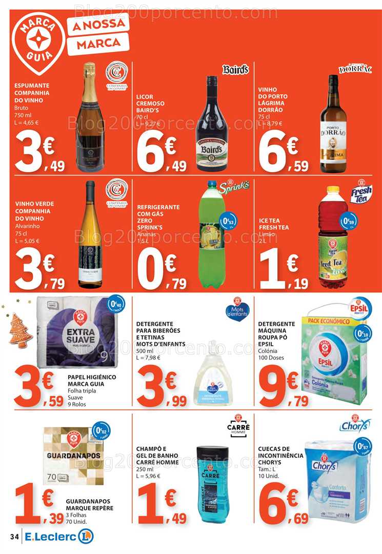 Antevisão Folheto E-LECLERC Promoções de 13 a 19 novembro