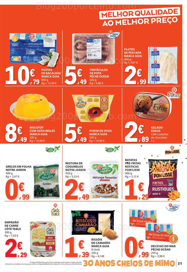 Antevisão Folheto E-LECLERC Marcas Próprias Promoções de 6 a 12 novembro