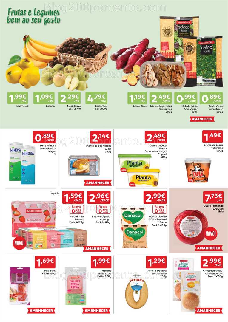 Antevisão Folheto AMANHECER Promoções de 6 a 12 novembro