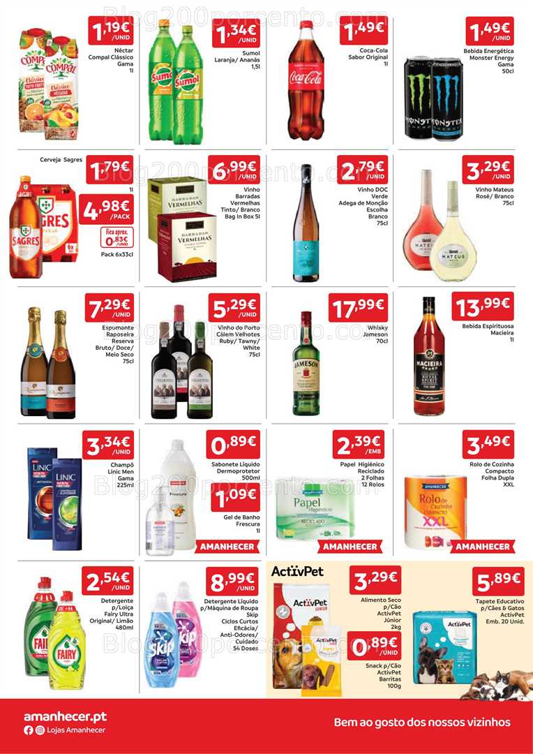 Antevisão Folheto AMANHECER Promoções de 6 a 12 novembro