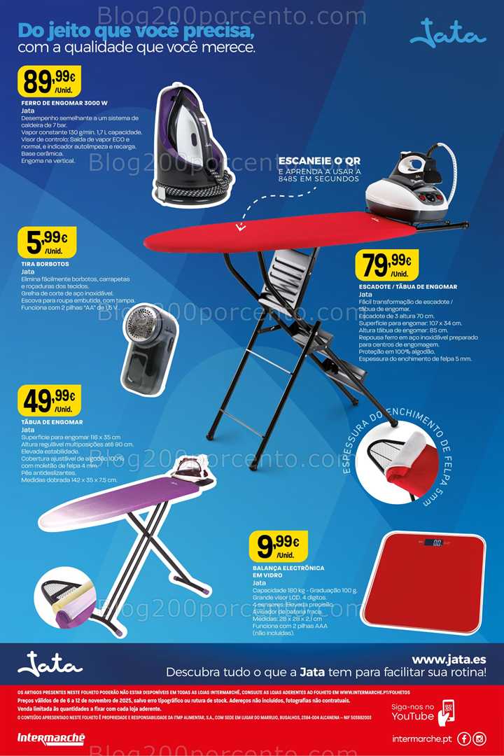 Antevisão Folheto INTERMARCHÉ Especial Bazar Jata Promoções de 6 a 12 novembro