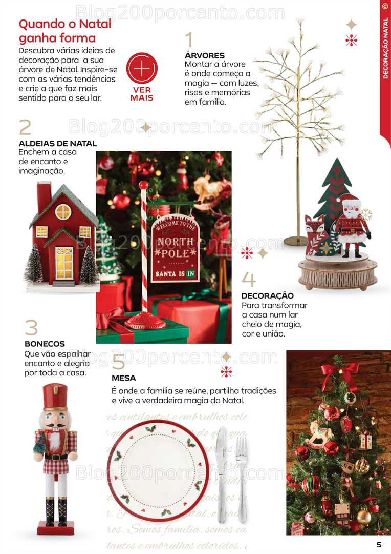 Antevisão Folheto CONTINENTE Decoração de Natal - 11 novembro a 24 dezembro