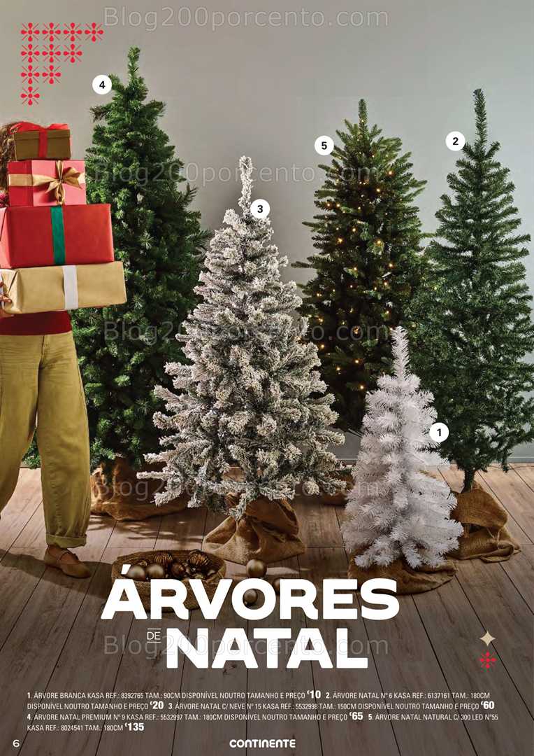 Antevisão Folheto CONTINENTE Decoração de Natal - 11 novembro a 24 dezembro