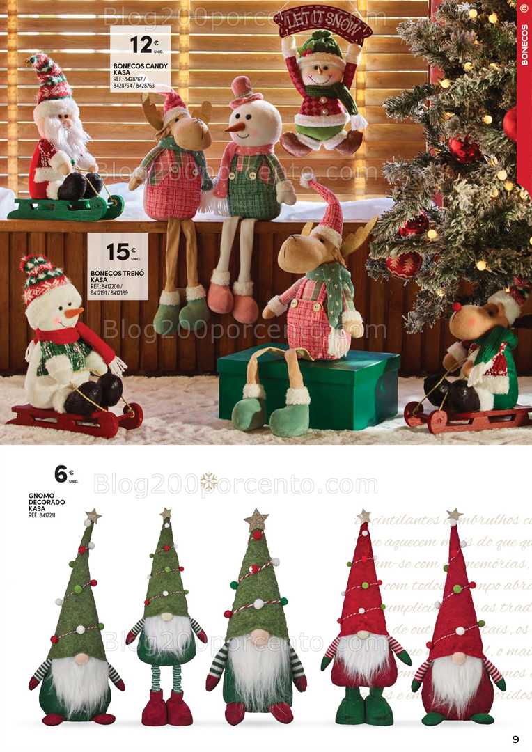 Antevisão Folheto CONTINENTE Decoração de Natal - 11 novembro a 24 dezembro