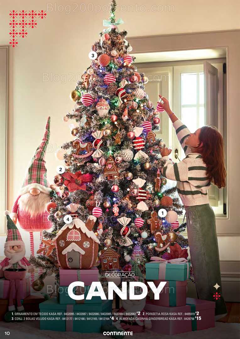 Antevisão Folheto CONTINENTE Decoração de Natal - 11 novembro a 24 dezembro
