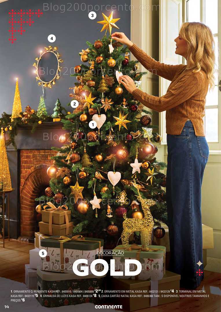 Antevisão Folheto CONTINENTE Decoração de Natal - 11 novembro a 24 dezembro