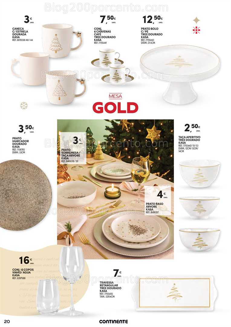 Antevisão Folheto CONTINENTE Decoração de Natal - 11 novembro a 24 dezembro