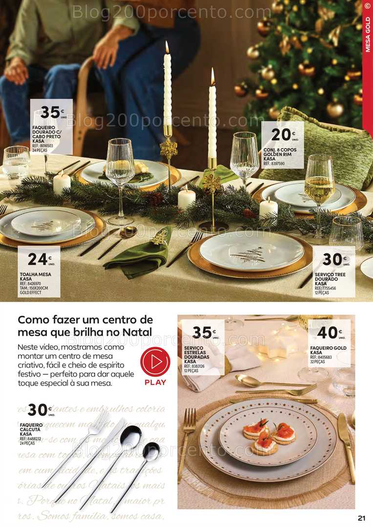 Antevisão Folheto CONTINENTE Decoração de Natal - 11 novembro a 24 dezembro