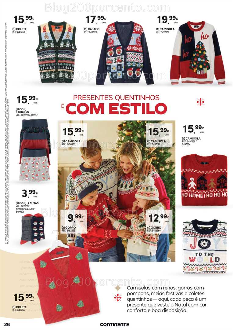 Antevisão Folheto CONTINENTE Ofertas de Natal - 11 novembro a 24 dezembro