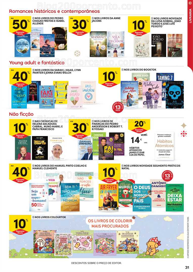 Antevisão Folheto CONTINENTE Ofertas de Natal - 11 novembro a 24 dezembro