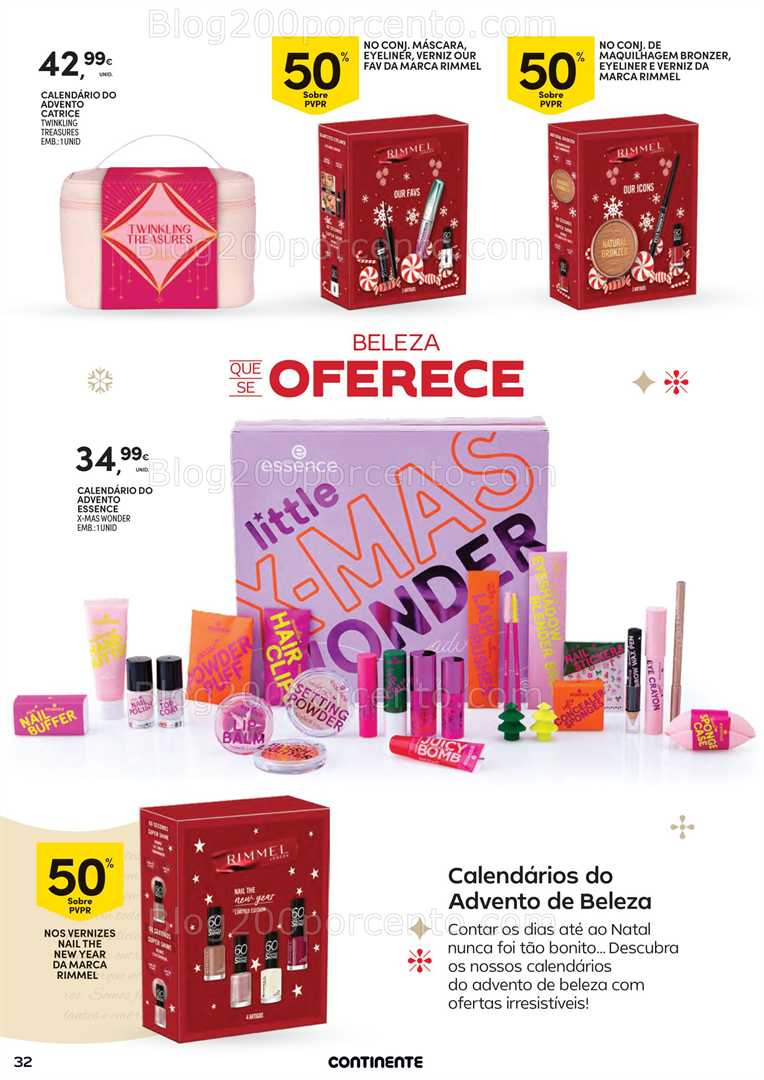 Antevisão Folheto CONTINENTE Ofertas de Natal - 11 novembro a 24 dezembro