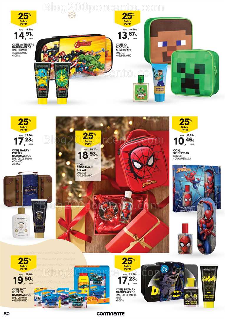 Antevisão Folheto CONTINENTE Ofertas de Natal - 11 novembro a 24 dezembro