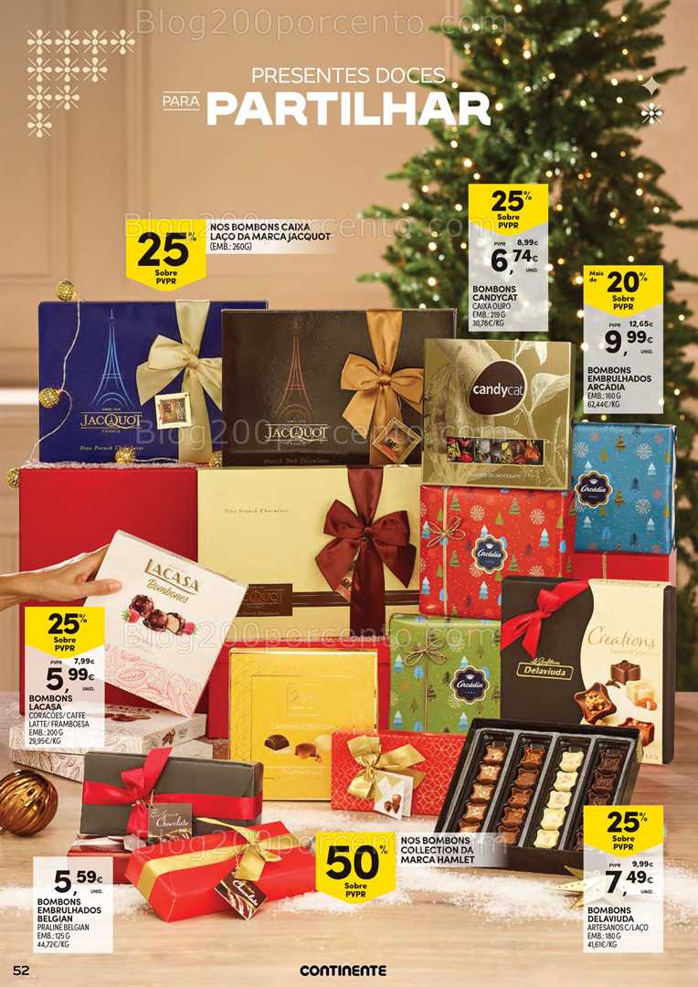 Antevisão Folheto CONTINENTE Ofertas de Natal - 11 novembro a 24 dezembro