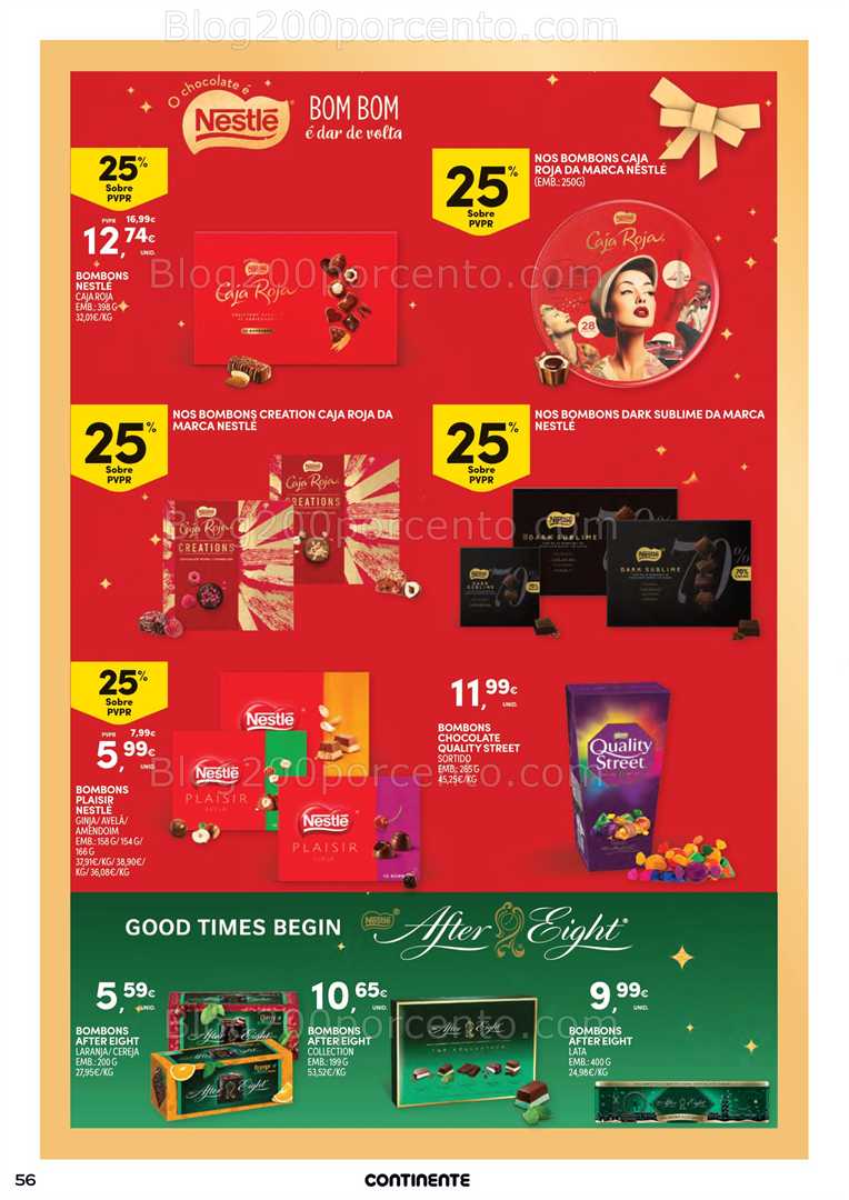 Antevisão Folheto CONTINENTE Ofertas de Natal - 11 novembro a 24 dezembro
