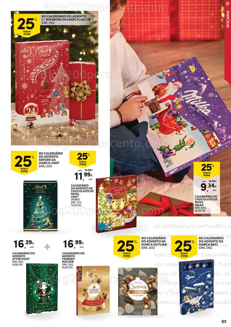 Antevisão Folheto CONTINENTE Ofertas de Natal - 11 novembro a 24 dezembro